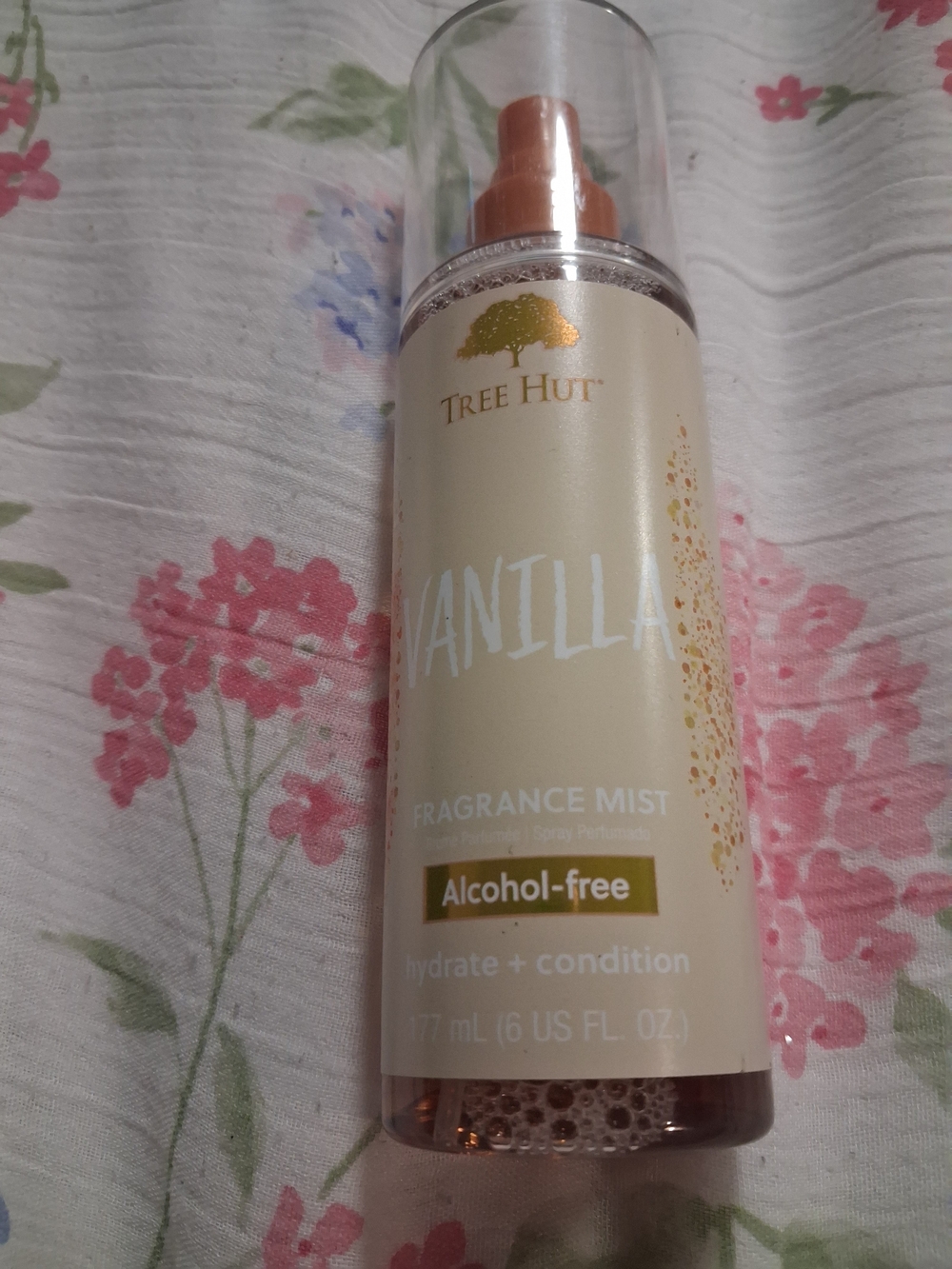 Tree Hut Vanilla Fragrance Mist - Cream Scented Body Mist
